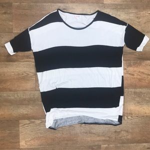 BLACK AND WHITE LuLaRoe Irma